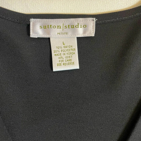 Sutton Studio Black Top - Picture 5 of 6